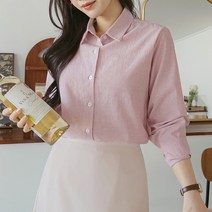 [마이더스비] 플리 스트라이프 셔츠