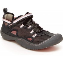 JSport by Jambu women Jaguar Mesh Sneaker Charcoon/Pink 9.5 US 패션 스니커즈