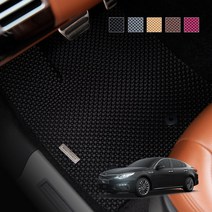 미로엠보싱 카매트 1+2열 한대분 / 기아 K5 DL3 3세대 2세대 더뉴 구형 신형 전 시리즈 전용 확장형 맞춤제작 자동차 차량용품, 블랙, 더 뉴 K5 하이브리드 2세대 (18년 ~ 19년)