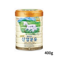 일동후디스 프리미엄 산양분유 2단계 400g 1개 캔