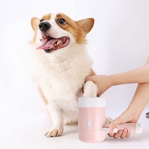 PET 강아지 발 세척기 반자동 발닦이 실리콘 세척컵 iamaker*03108404Pj, 01발세척-핑크, 본상품선택