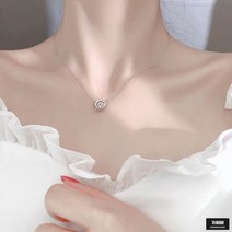 가바바 여성 목걸이 반짝이는 토성 심플 패션목걸이 G43214