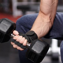 비바즈몰 시원한 오픈형5구 헬스장갑 37cm손목스트랩 등산 웨이트 철봉 자전거 낚시, 블랙 단색