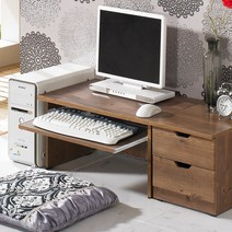 굿하우스 DIY 미니 좌식 컴퓨터 책상, 핑크화이트