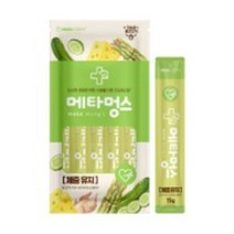 메타멍스 강아지 기능성 건강 츄르 5P, 15개, 닭고기+치즈+오이+아스파라거