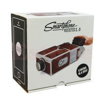 휴대용 골판지 스마트 폰 프로젝터 2.0/조립 전화 시네마, 한개옵션0
