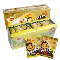 포테이토 크리스프 60개입/바베큐맛 사워크림, 포테이토 크리스프 60개입/바베