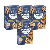 화이트윙스 크래프티드 초콜릿 트위스트 로프 438g White Wings Crafted By You Bakery Chocolate Twist Loaf, 4팩