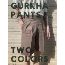 린넨 구르카반바지