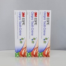 3M 클린프로치약 불소치약 충치예방치약 투스 크림 바닐라 스피아 민트 3개, 바닐라민트 3개