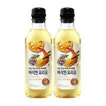 백설 바삭한요리유 500ml 2개