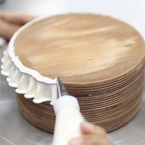 케이크 아이싱연습용 나무 모형 틀 제빵학원 베이커리