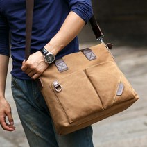 스타일모던 캐주얼 캔퍼스 크로스백 & 노트북가방 D-1303