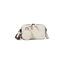 COACH 남성 차터 슬림 크로스바디 백, 한 사이즈, 분필
