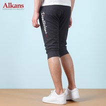 알칸스 여름 남자 7부 바지 트레이닝 반바지 츄리닝 팬츠 21SG