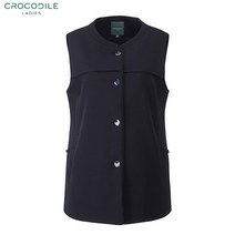 [크로커다일레이디] 단추 포인트 정장형 베스트