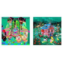 레드벨벳 리패키지 스크랩북 THE REVE FESTIVAL FINAL RED VELVET, SCRAPBOOK  ver(커튼)