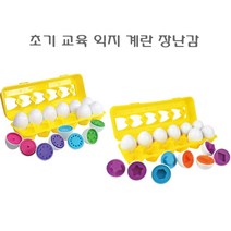 JC 몬테소리 초기 교육 계란 매칭 학습 장난감 (A B타입) 어린이 선물, A
