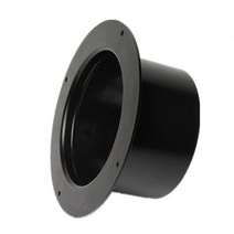 75-150mm ABS 플랜지 덕트 호스 커넥터 공기 부엌 후드 호흡기 파이프 배출구 연결, 01 TYPE A_02 100mm