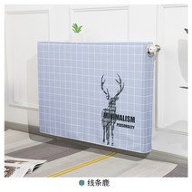 라디에이터 커버 가림 막 가정용 욕실 화장실 공중 난방기 전기 히터 사무실 온풍기, 하늘 사슴