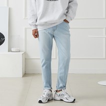 더제이엘 남자 청바지 테이퍼드핏 빅사이즈 데님팬츠