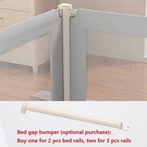 어린이를위한 안전 침대 레일 1 개 2022 스타일 접이식 놀이 틀 낙하 방지 보호 장벽 어린이 결합 가능한 가드레일, CHINA, bed gap rails