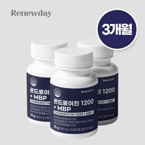 리뉴데이 콘드로이친 1200mg MBP, 60정, 3개