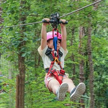 정용 짚라인 유치원 케이블카 하강 훈련 버클 낙하, 1개, 핸들 풀리-성인용 안전 벨트 세트 10미터