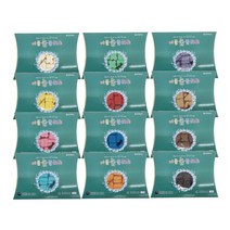 [꼬메빔보] #비누클레이 향기 버블솝플레이 50g(12색), 노랑