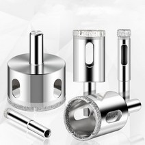 유리 드릴 비트 3-180MM 다이아몬드 에메랄드 코팅 대리석 구멍 오프너, 14 95 미리메터_01 라운드