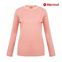 마모트 마모트 여성 냉감 빅 로고 티셔츠 MA19TRPWTS02_MPINK