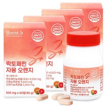 본트비 락토페린 S+ 자몽오렌지 모로오렌지 500mgx60정, 60정, 4개