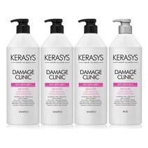 케라시스 데미지 클리닉 샴푸 750ml x 3p + 린스 750ml x 1p, 1세트