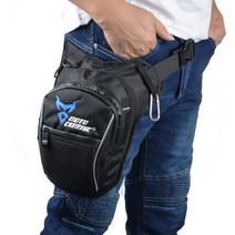 오토바이가방 바이크가방 오토바이허벅지가방 오토바이힙색 레그백 아웃도어 캐주얼 허리백 오토바이 팩백, 블루