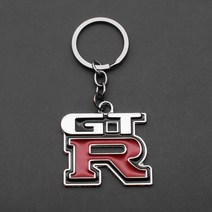 엠블럼 1pc 가죽 GTR/Nismo 키 체인 자동차 링 닛산 GTR r34 r35 Skyline Altima Qashqai X TRAIL 액세서리 호환, 02 GTR, 1개