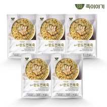 죽이야기 더조은죽 리얼완도전복죽 350g X 5팩, 단품