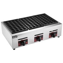 타코야끼 기계 배달 분식 길거리 휴게소 푸드트럭, 전열식 54 구멍 4.5CM 철판