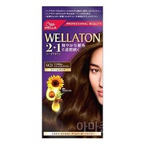 일반염색약새치 프리미엄 흑갈색 Wellatone 7CB 염색제 새치머리 헤어컬러, 6 CB 약간 밝은 내츄럴 브라운