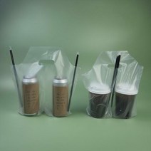 커피비닐캐리어 2구 1000장 커피포장봉투 테이크아웃