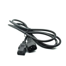 PC 컴퓨터 모니터 DMX DJ 무대 조명용 전원 연장 케이블 IEC C14 코드 UPS 320 3m 5m, 03 1M
