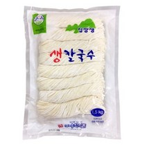 [송학식품] 생칼국수 1.5kg _ (약 8~9인분)_칼국수, 1.5.kg, 10개