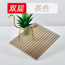 농막 지붕 복층 폴리카보네이트 투명 렉산 패널 골판, 갈색 6mm 두께 크기 2.1x6m