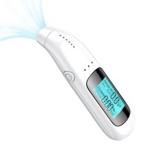 Portable Breathalyzer With LED Digital Display Breath Tester Screen USB Rechargeable Checker, 01 white