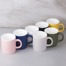 위즈라인 무광 머그컵 400ml (7color), 위즈라인 무광 머그컵 400ml (핑크)