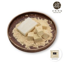 오복떡집 인절미 떡 국내산 찹쌀떡 당일생산 찰떡 콩고물 콩가루 개별포장 수제 영양떡 답례떡 세트 식사대용 간식 와플 만들기, 100그램x10개입