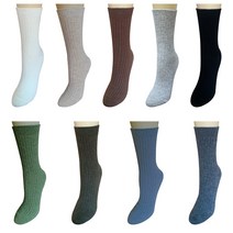 YMSOCKS 여성용 발이 따뜻한 겨울 울양말 4켤레