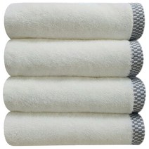 다주타올 댄디퍼즐 두꺼운 호텔수건 180g 40수 코마사, 우유백색, 10개