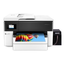 hp 7720 / 7740 오피스젯 A3 팩스 복합기 프린터 무한잉크, HP 7740(수입정품)+무한잉크공급기 설치완제품
