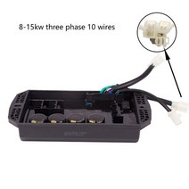 3kw 5kw 8kw AVR 가솔린 발전기 자동 전압 조정기 제어 안정기 부품 220v 380v, 11 8-15KW 10wire 3phase