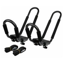 카약 거치대 캐리어 루프랙 가로바 kayak 유니버설 탑 카누 패들 보트 서핑 스키 유니버설 수하물 야외 액세서리, 1 쌍, 협력사